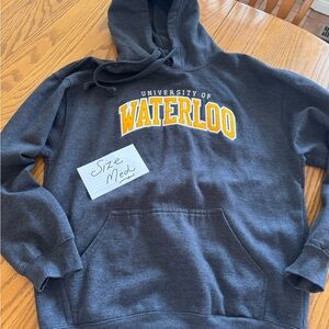 University of Waterloo men’s med ladies large. Great shape